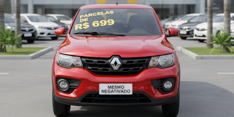 Financiar carro mesmo negativado