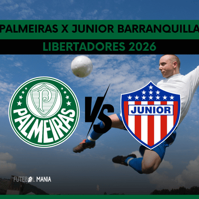 Veja onde assistir e escalações de Palmeiras x Junior Barranquilla! Palmeiras x Junior Barranquilla