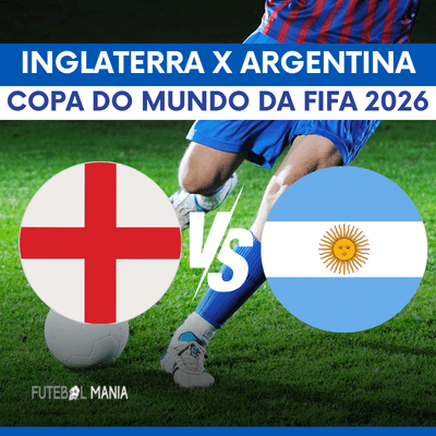 Inglaterra x Argentina na semifinal da Copa do Mundo 2026! Inglaterra x Argentina